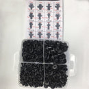 Universal Car Clip Side Skirt Bumper Door Trim Install Push Fastener 620x 16Size