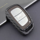 Hyundai Tucson Ilante Sonata Carbon Fiber Smart Cars Key Cover Accesso XUD