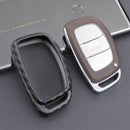 For Hyundai Tucson Ilante Sonata Carbon Fiber Smart Car Key Cover Accessory new