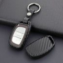 For Hyundai Tucson Ilante Sonata Carbon Fiber Smart Car Key Cover Accessory new