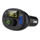 Car Bluetooth Kit FM Transmitter Wireless Radio Adapter USB Charger MP3 UJL WWV