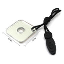 1x Practical Outdoor Survival Reflective Signal Mirror w/ Whistle Emergency