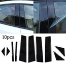 set window pillar posts trim cover molding for mazda 3 axela 2014-2015 2016 2017