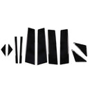 set window pillar posts trim cover molding for mazda 3 axela 2014-2015 2016 2017