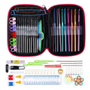 70pcs Aluminum Household Crochet Hook Knitting Knitting Needle Weave S EFY