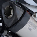 Round Oval Exhaust Can Protector Cover For 100mm-140mm Motorcycle ZXP
