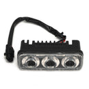 2x 3LED White High Power Car DRL Daytime Running Light Fog Lamp Universal  IJF