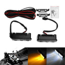 2x 3LED White High Power Car DRL Daytime Running Light Fog Lamp Universal  IJF