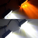 2x 3LED White High Power Car DRL Daytime Running Light Fog Lamp Universal  QCU