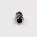 2 pcs RCA Male Jack Plug Metal Non Solder Soldering Adapter Connector ter ICI