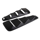 2pcs Quarter Side Window Louvers Scoop Cover Vent For 2005-2014 Ford JVS
