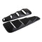 2x Quarter Side Window Louvers Scoop Cover Vent For 2005-2014 Ford Mustang YM