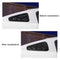 2x Quarter Side Window Louvers Scoop Cover Vent For 2005-2014 Ford Mustang YM