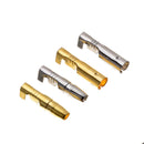 100 Kits 3.9mm Motorcycle Brass Bullet Connectors Male & Female Wire Terminals