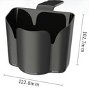 Black Car Seat Back Hook Storage Garbage Trash Can Storage Box Organizer YM