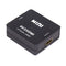 Composite AV CVBS 3RCA to HDMI Video Converter Upscaler with Power Adapter NUF