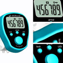 Mini LED Digit LCD Electronic Digital Finger Hand Ring Tally Row Counter  IUL