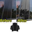 Car Window Column B C Pillar Cover Trim Mouldings For Mazda 3 2006 2008