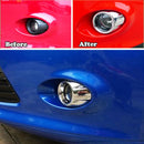 2Pc For 12-14 Ford Focus 3 Mk3 Chrome Front Fog Light Cover Trim Bezel Ri KJO