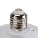 3 E27 Light Bulb Socket to AC Wall Outlet Plug Adapter On/Off Switch Whi HQY