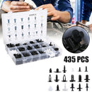 435Pcs Car Retainer Push Pin Rivet Fasteners Trim Moulding Clip Assortments Kit