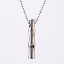 Stainless Steel Emergency Survival Whistle Mini Outdoor Camping Hiking Whi YVW