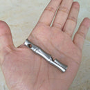 Stainless Steel Emergency Survival Whistle Mini Outdoor Camping Hiking Whi YVW