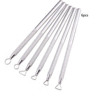 6Pc 12.5cm Aluminum Clay Sculpting Wax Carving Pottery Tool Ceramic Modeling Kit