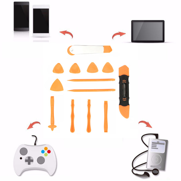13 In 1 Disassembly Spudger Pry Opening Tool Tablet Repair Tool Kit XJU VLS