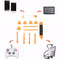 13 In 1 Disassembly Spudger Pry Opening Tool Tablet Repair Tool Kit XJU VLS