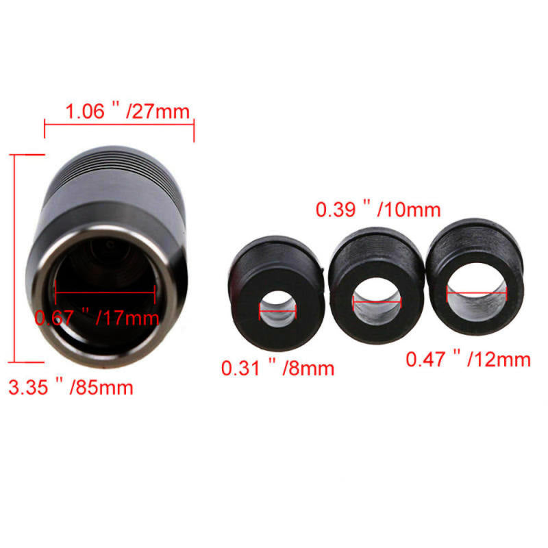 1* Universal 8.5cm Car Aluminum Alloy Racing JDM Manual Gear Stick Shift Knob