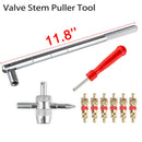 Valve Stem Installer HD Puller Car Tire Plug Core Remover Repair Tools K PPS