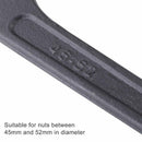 1Pc New Hands Tool Hook Shock Absorber C-type Wrench Spanner Adjuster 45-52mm