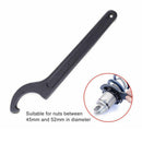 1Pc New Hands Tool Hook Shock Absorber C-type Wrench Spanner Adjuster 45-52mm