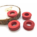 150Pcs M2 M2.5 M3 M4 M5 M6 M8 Red Insulating Fiber Flat Washers Sealing  AYP