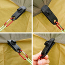 4PCS Heavy Duty Outdoor Camping Canopies Tent Awning Clamp Tarp Clips Set PDX
