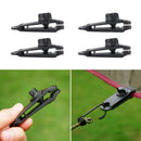 4PCS Heavy Duty Outdoor Camping Canopies Tent Awning Clamp Tarp Clips Set PDX