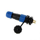 IP68 SP13 2Pin Waterproof Plug Socket Power Cable Connector dsa QZD