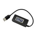 USB LCD Detector Voltmeter Ammeter Power Capacity Battery Current Meter  INS