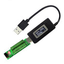 USB LCD Detector Voltmeter Ammeter Power Capacity Battery Current Meter  INS