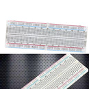 2pcs Breadboard 830 Tie-Point Solderless PCB Bread Board MB-102 MB102 Test UZX