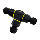 IP68 Waterproof Electrical Cable Wire 3 Pin Connector Outdoor Plug Socket TNI