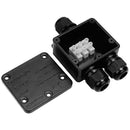 3 Way Plastic Waterproof Electrical Junction Box Cable Wire Connector IP6 DOV
