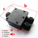 3 Way Plastic Waterproof Electrical Junction Box Cable Wire Connector IP6 DOV