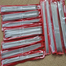 55PCS 20cm Double Pointed Straight Knitting Needles Sweater Knitting Need