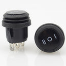 3pcs 3Pin ON-OFF-ON 3 Position Snap Boat Car Rocker Switch 6A/250v 440v Ac PMJ
