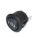 3pcs 3Pin ON-OFF-ON 3 Position Snap Boat Car Rocker Switch 6A/250v 440v Ac PMJ