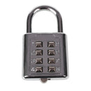 8 Digit Dial Combination Suitcase Luggage Metal Code Password Lock Padloc QUZ