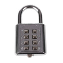 8 Digit Dial Combination Suitcase Luggage Metal Code Password Lock Padloc QUZ