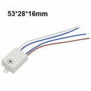 AC220V 50Hz LED Sound Light Operated Switch Energy Sensor Voice Control  DXL